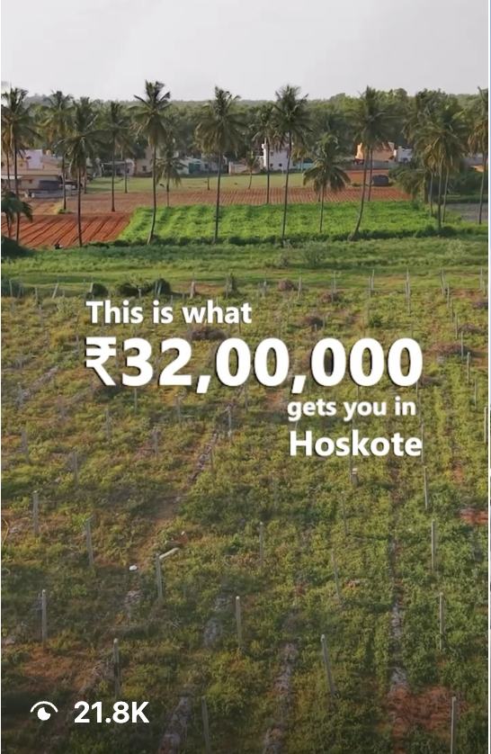 What ₹32,00,000 gets you in Hoskote